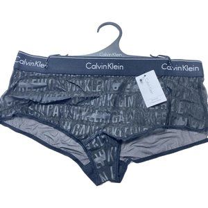 Calvin Klein Underwear Women's Designer Black Panties, Size Medium New With Tags